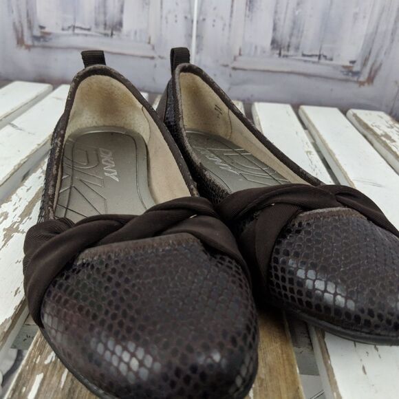 DKNY ballet shoes flats comfort womens loafers car - Picture 6 of 8